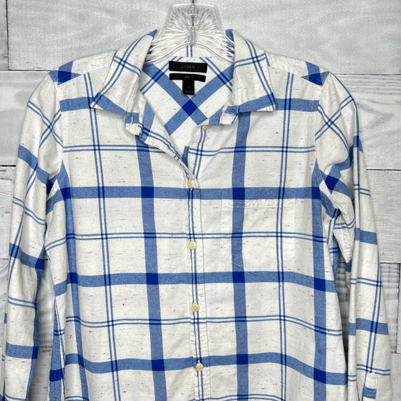 J.Crew Boyshirt in Confetti Plaid - Picture 4 of 8